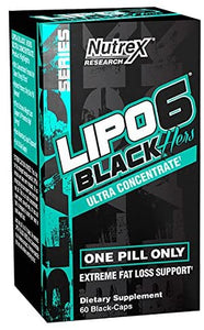 LIPO 6 BLACK HERS ULTRA CONCENTRATE 60 Caps.
